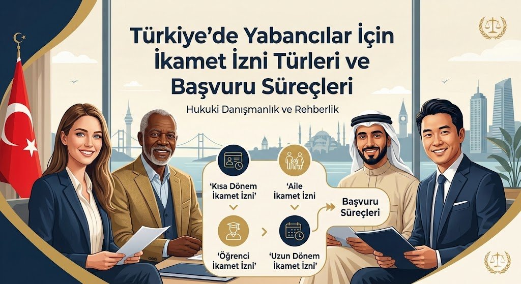Türkiye'de Yabancılar İçin İkamet İzni Türleri ve Başvuru Süreçleri